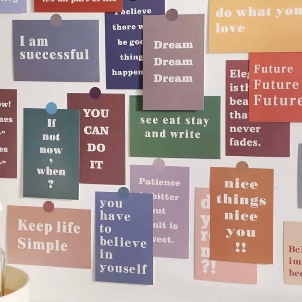 Inspirational postcards 28pcs   